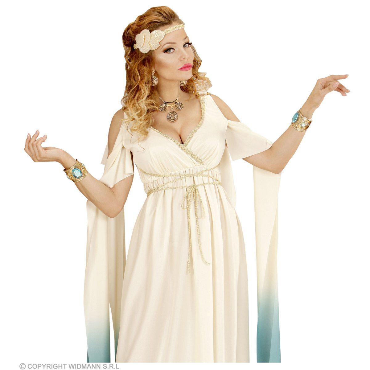 Collana metallo oro orecchini