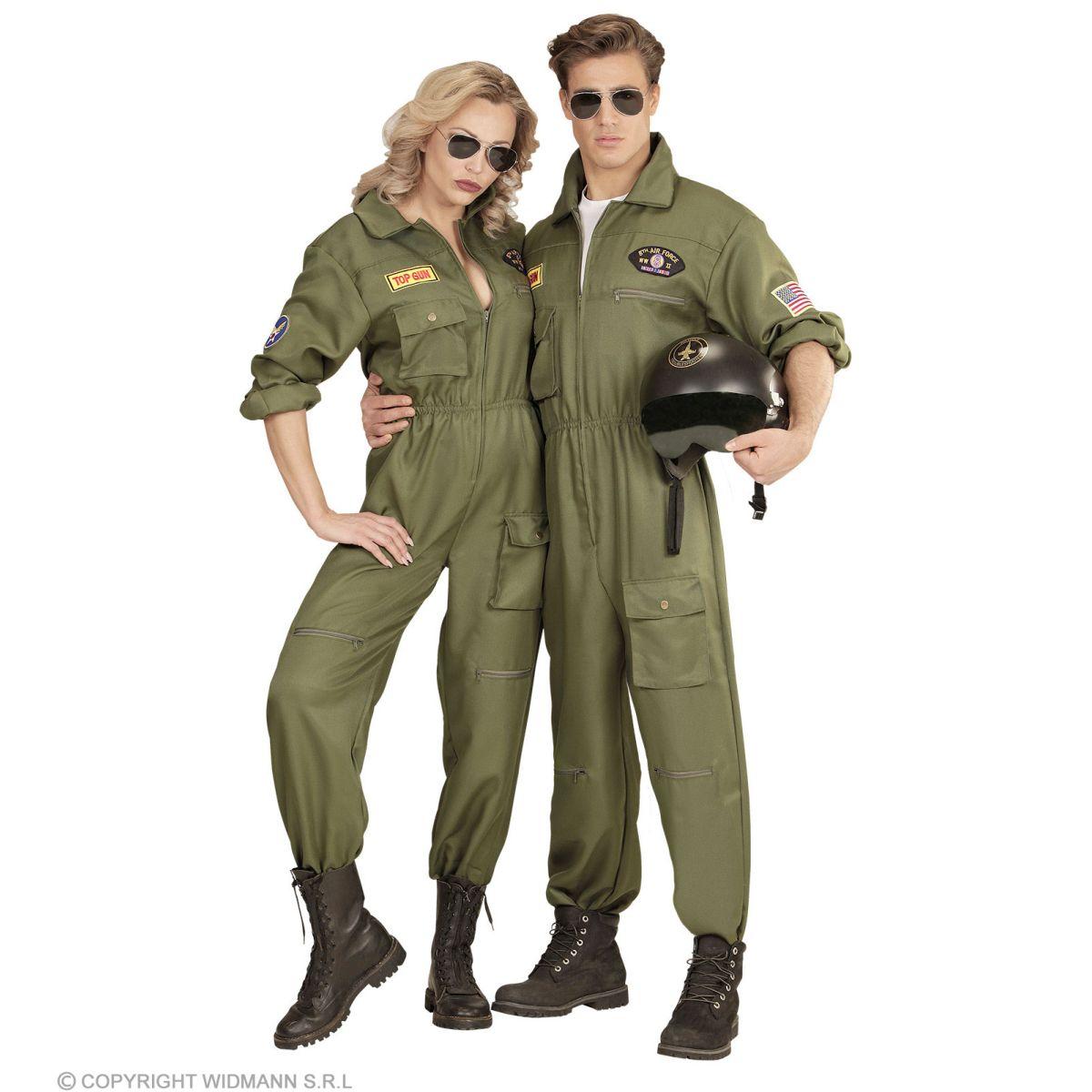 Costume tuta pilota jet