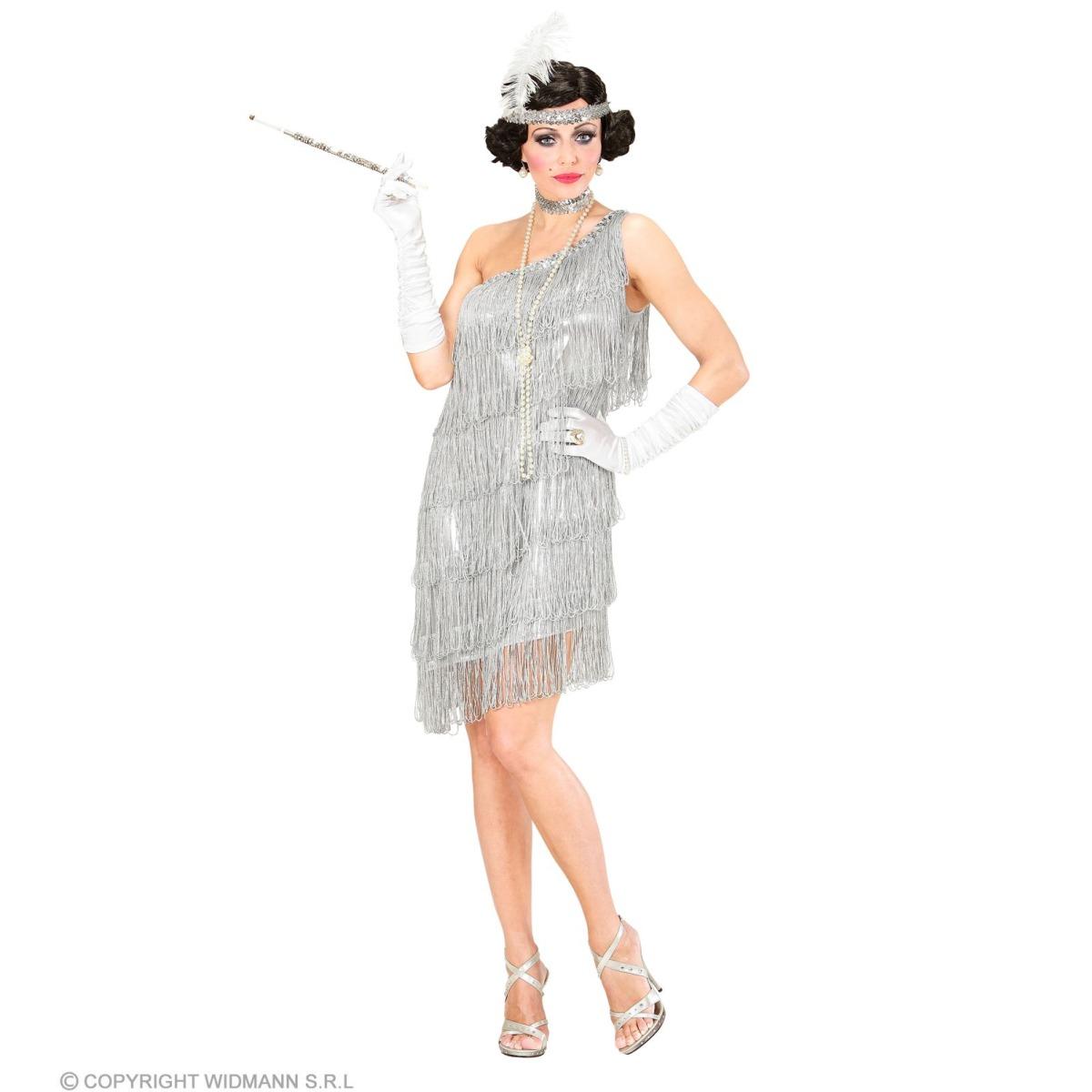 Costume charleston argento
