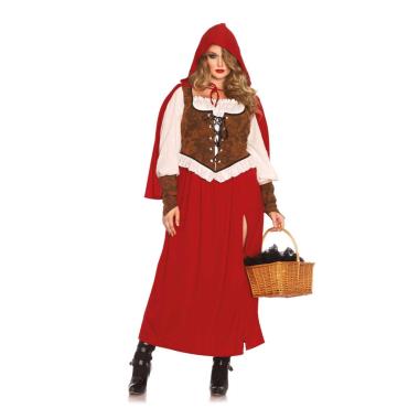 Costume cappuccetto rosso plus