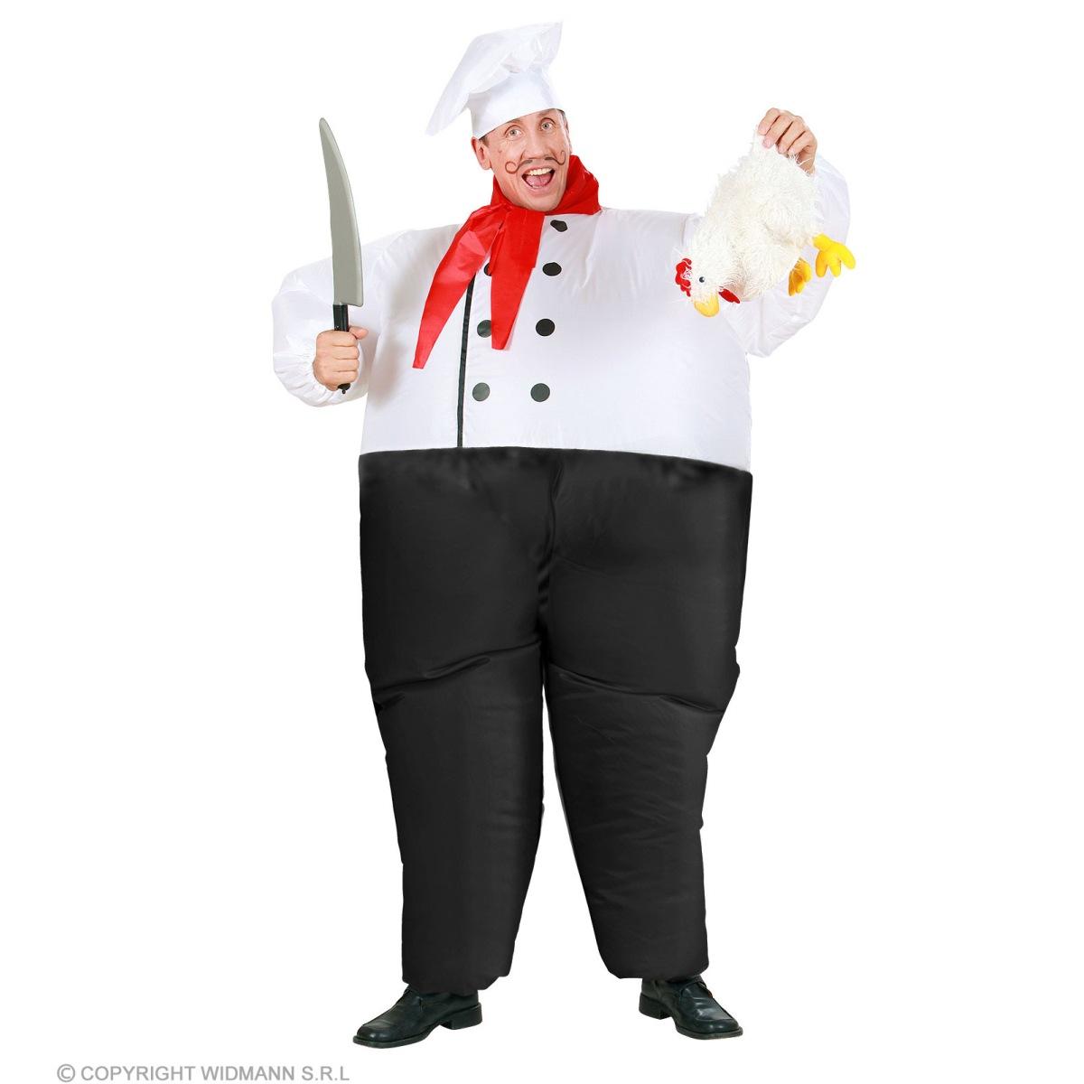 Costume cuoco gonfiabile