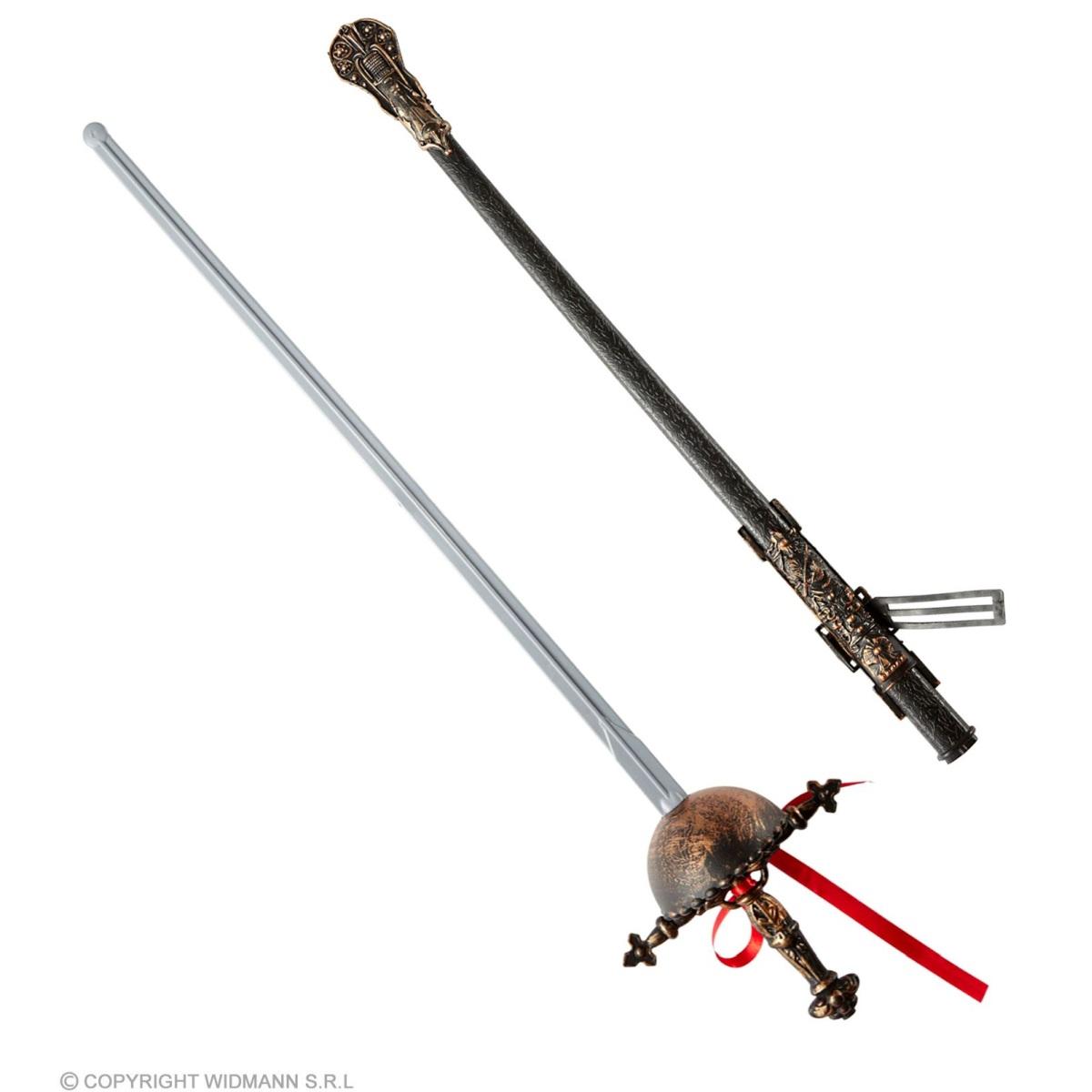 Spada fioretto antico fodero