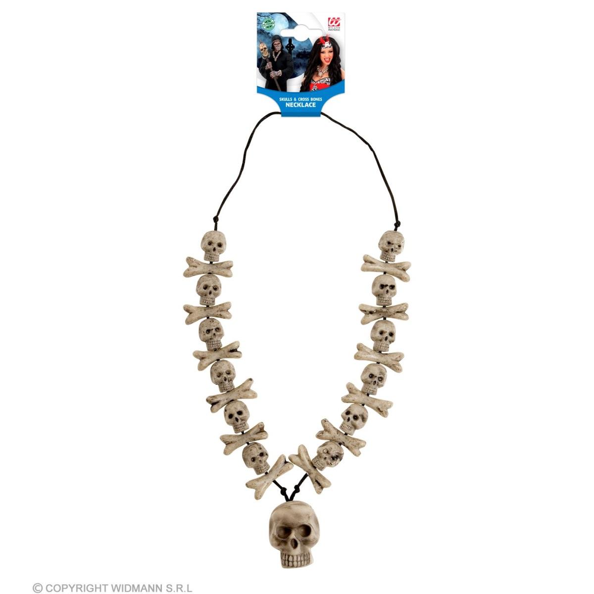 Collana teschio ossa