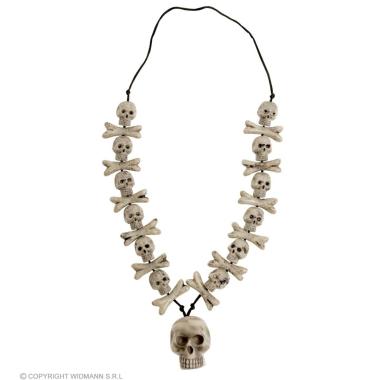 Collana teschio ossa