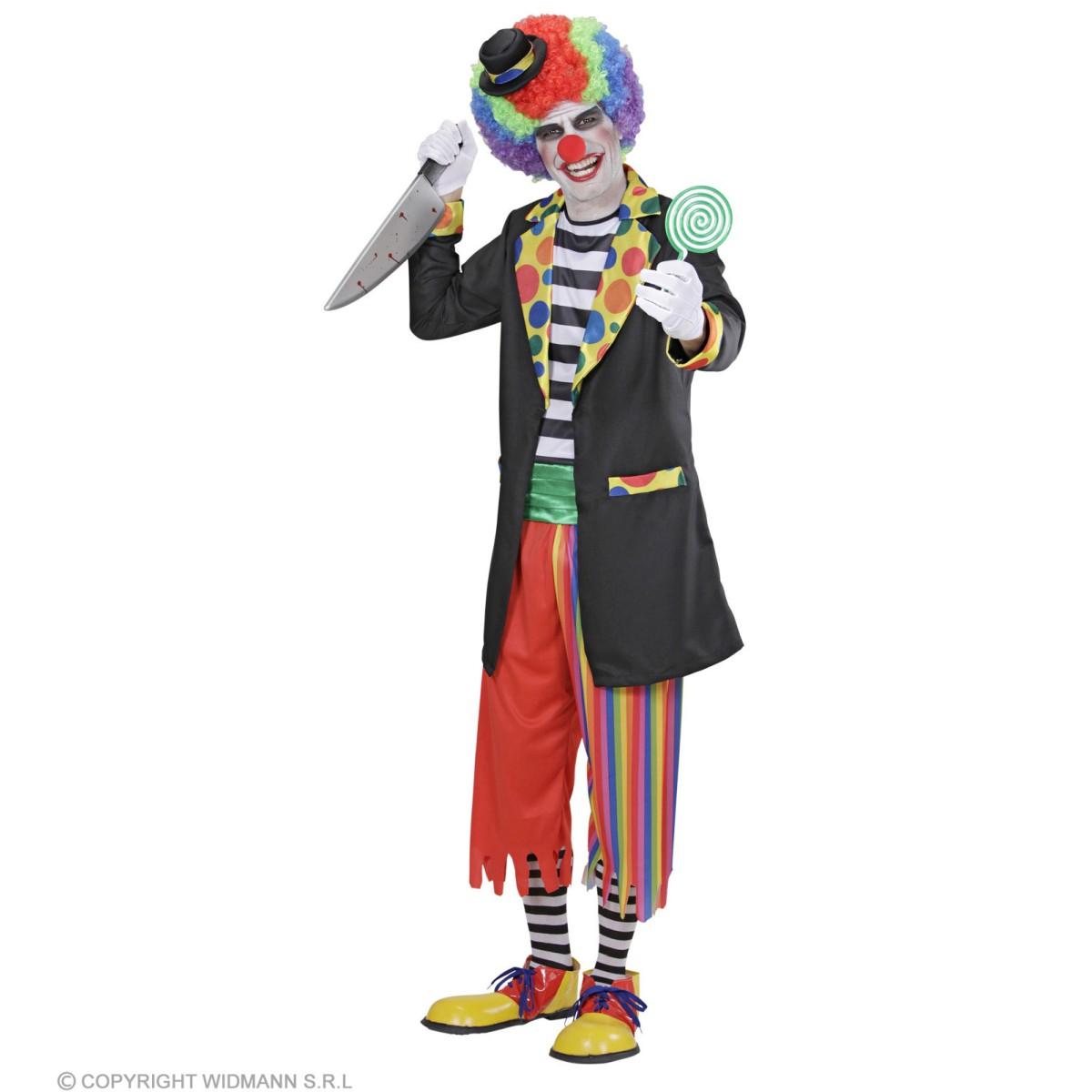 Scarpe clown adulto 3 colori assortiti
