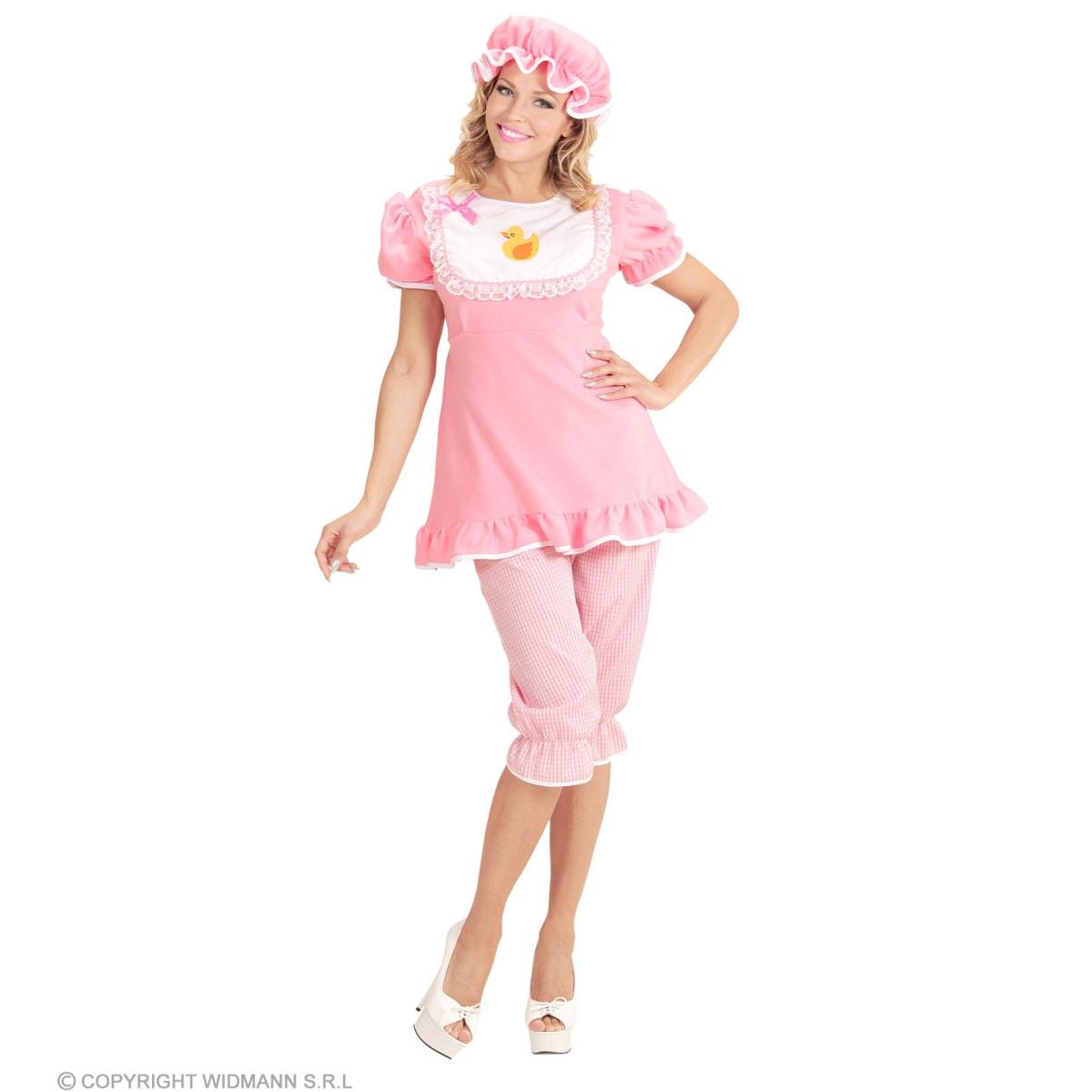 Costume bebè rosa