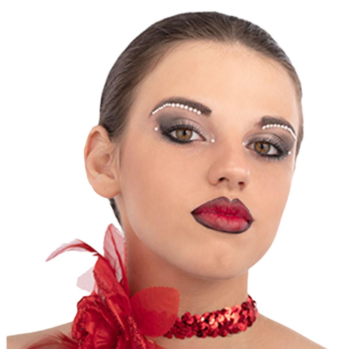 Trucco decorazioni adesive viso crystal