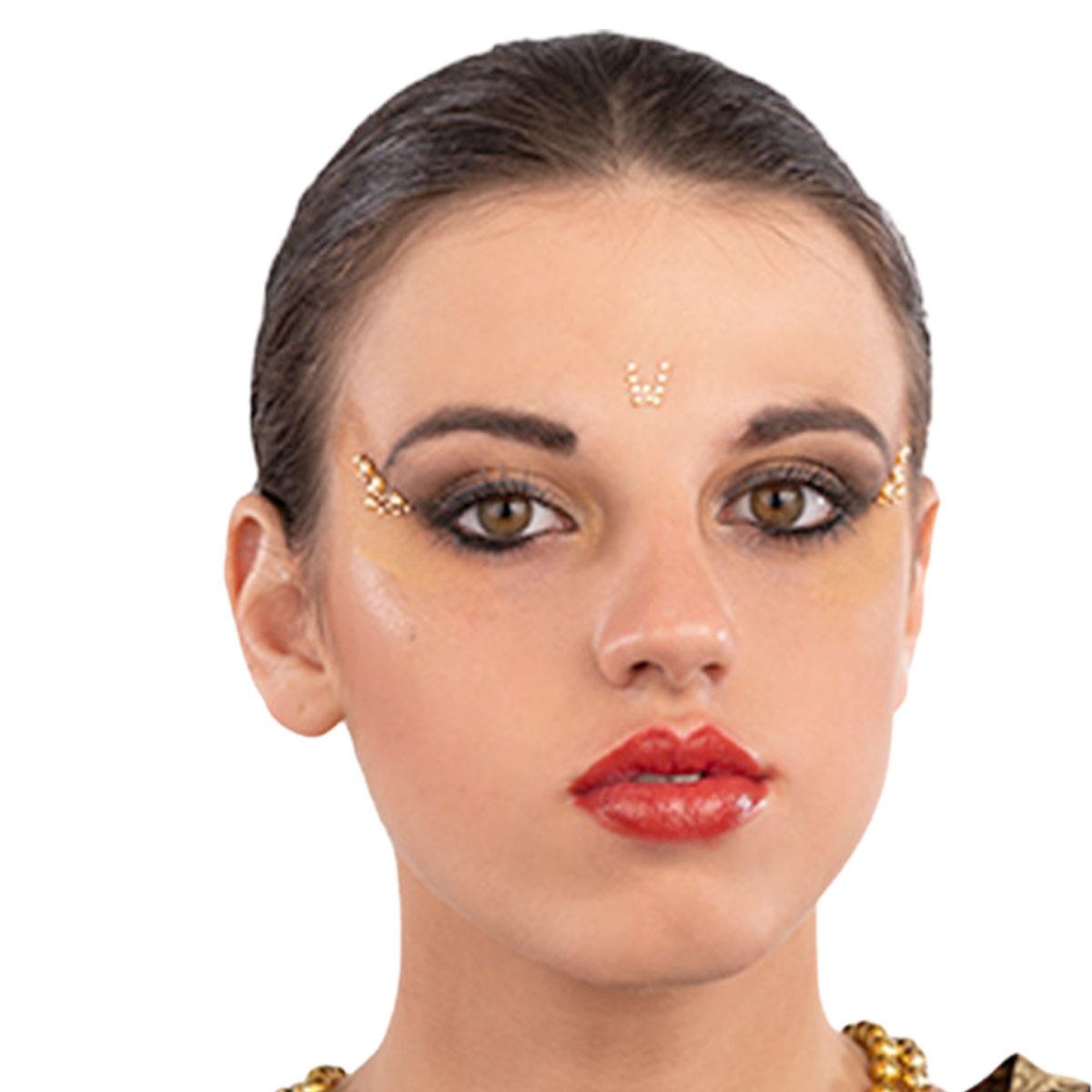 Trucco decorazioni adesive viso crystal