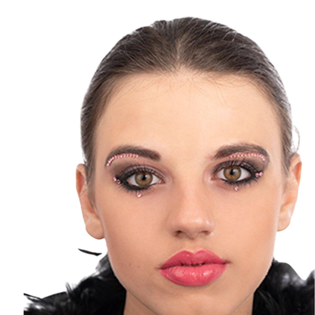 Trucco decorazioni adesive viso crystal