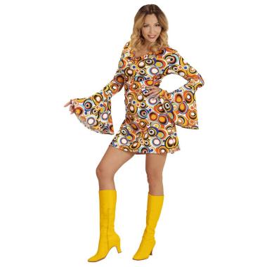 Costume abito anni 70 80 giallo