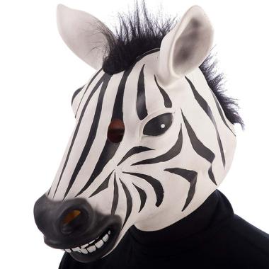 Maschera viso lattice zebra