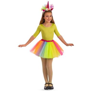 Gonna unicorno cerchietto fiocco