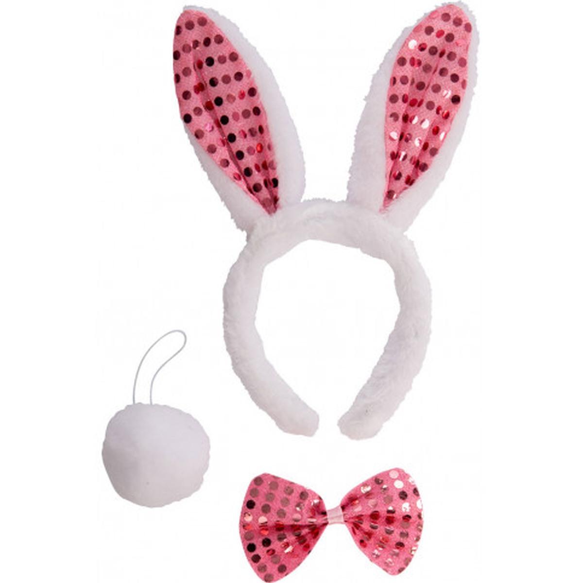 Cerchietto coniglietta papillon coda