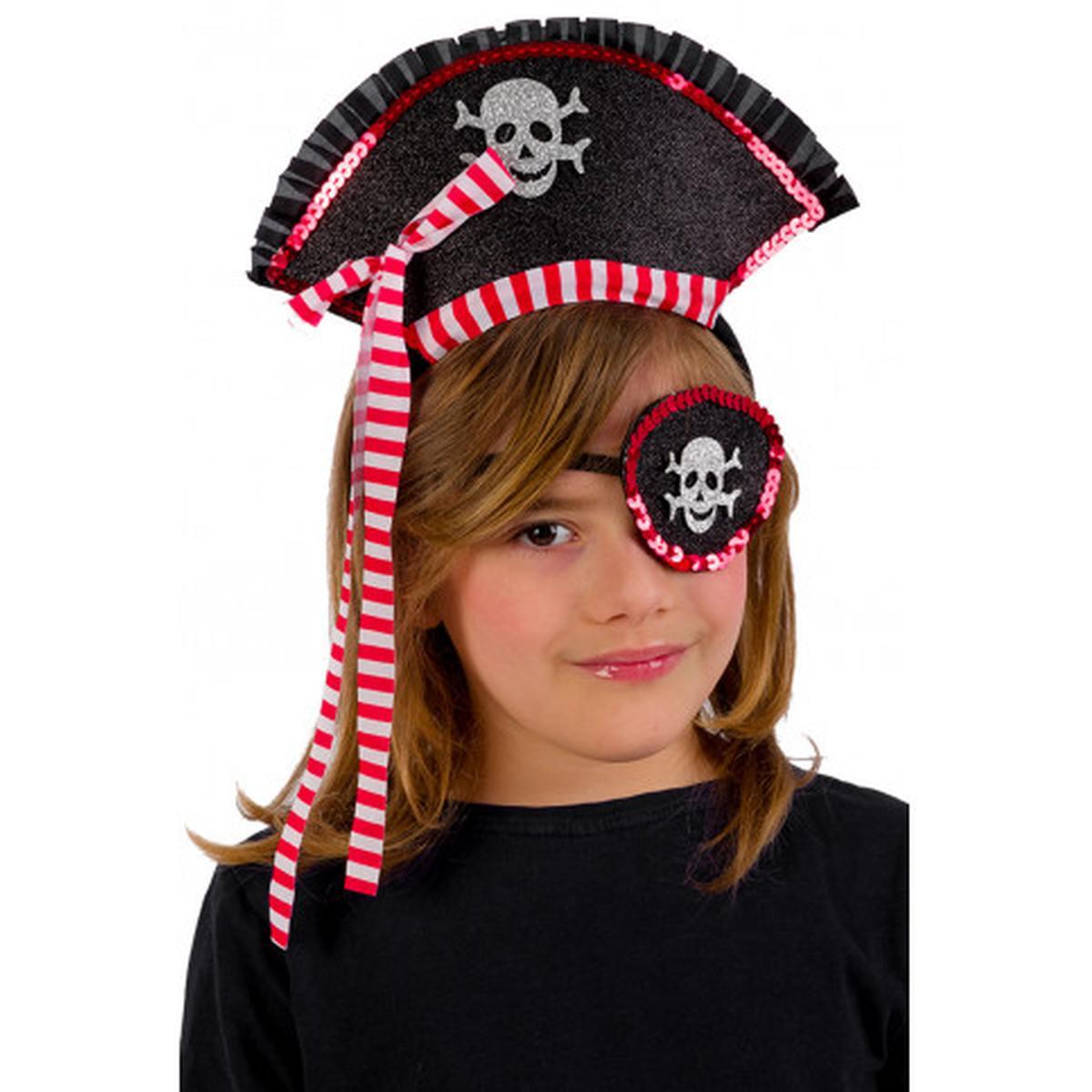 Cerchietto piratessa benda