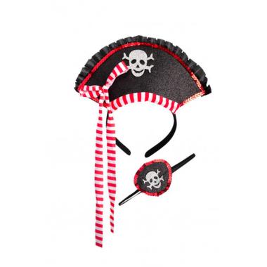 Cerchietto piratessa benda