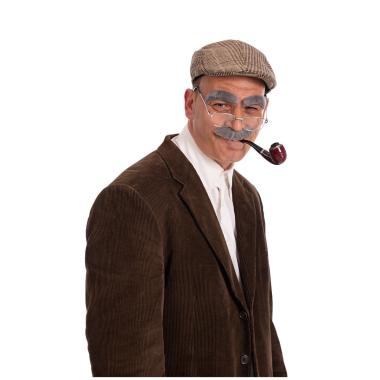 Cappello vecchietto occhiali accessori