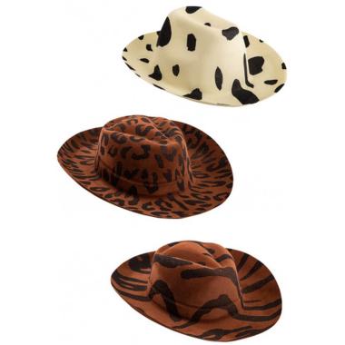 Cappello cowboy scamosciato