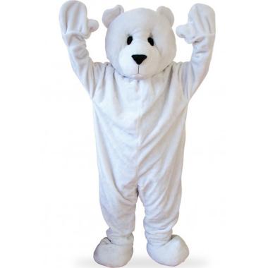 Costume mascotte orso polare xxl modello l