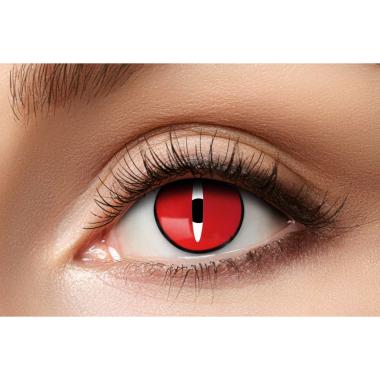 Lenti contatto trimestrali red reptile modello a