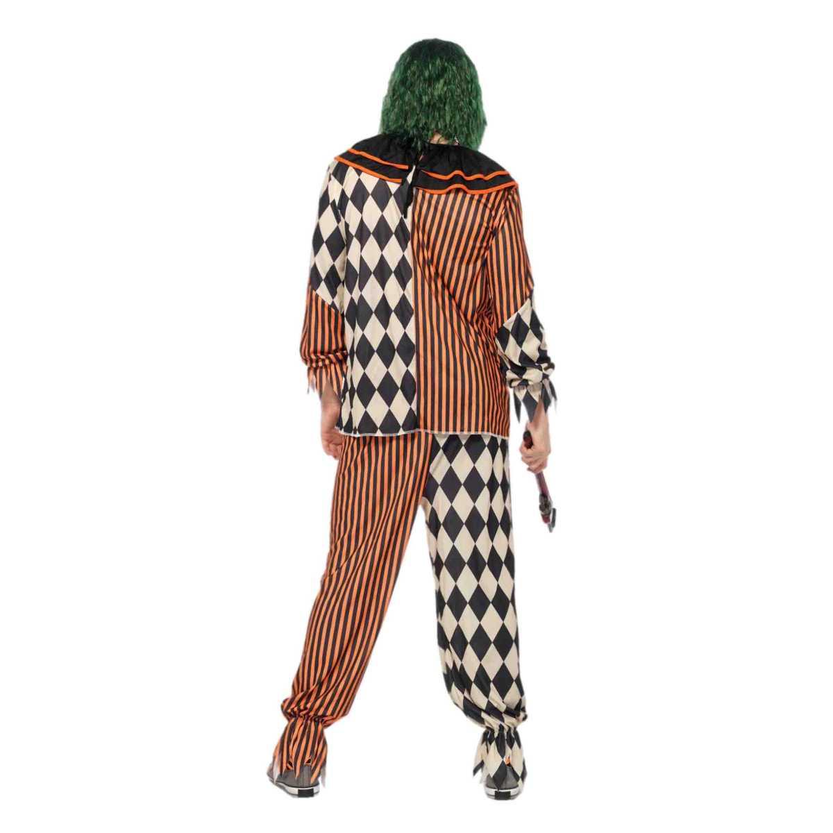 Costume clown raccapricciante