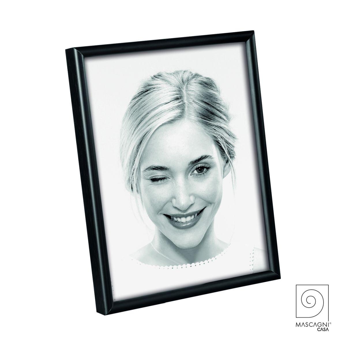 Cornice metallo nero 13 x 18 cm