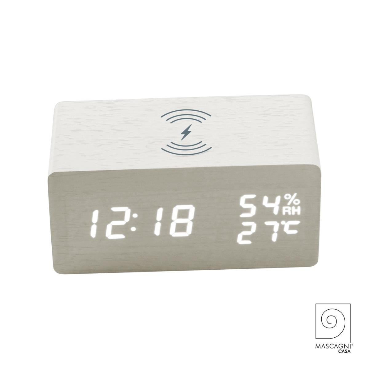 Sveglia wireless cavetto usb 17 x 7 x 7 cm