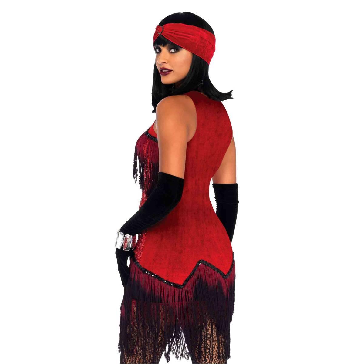 Costume charleston gatsby rosso