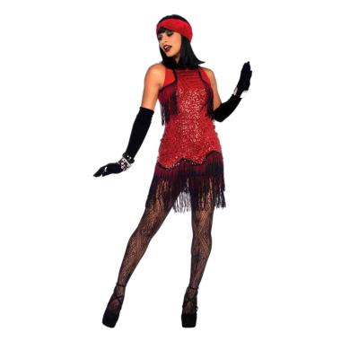 Costume charleston gatsby rosso