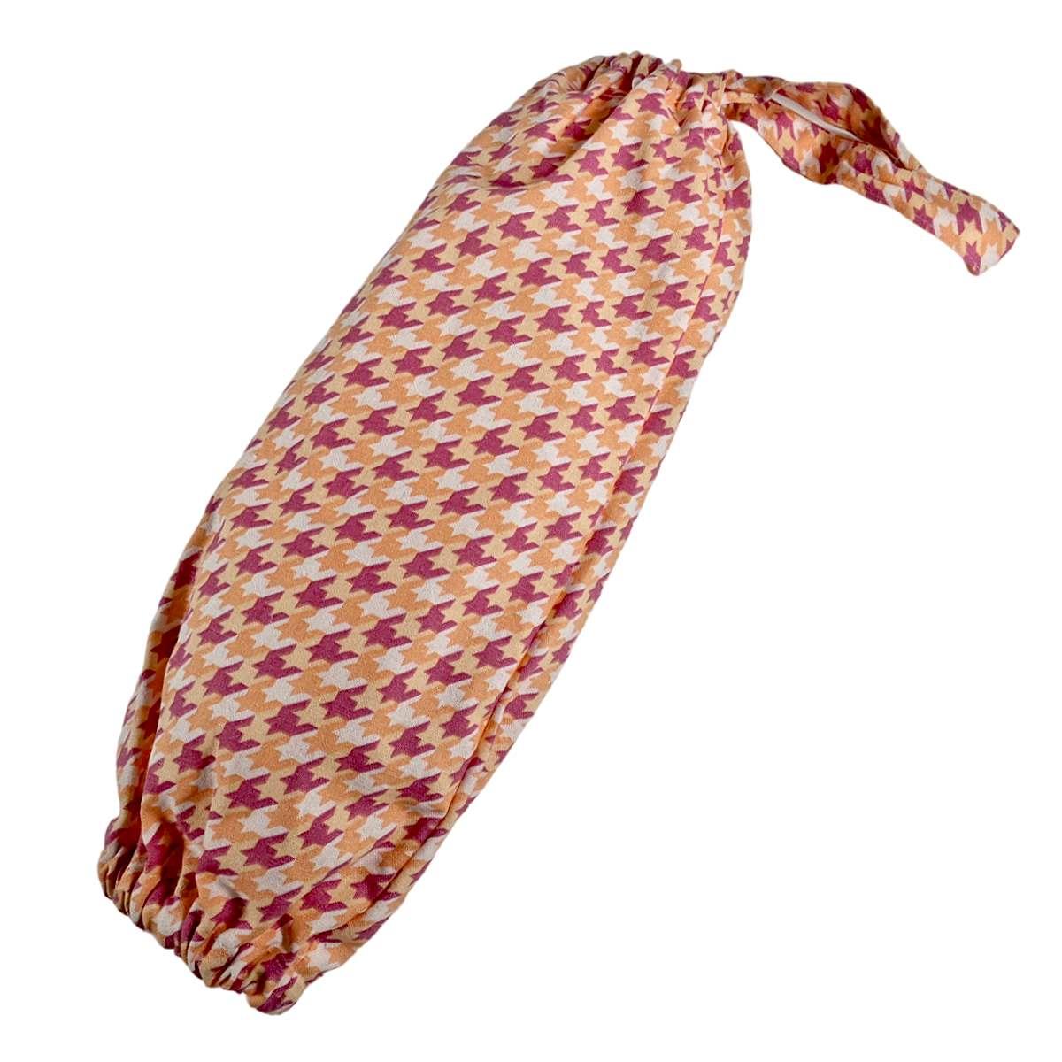 Portasacchetti fantasia rosa 21 x 42 cm