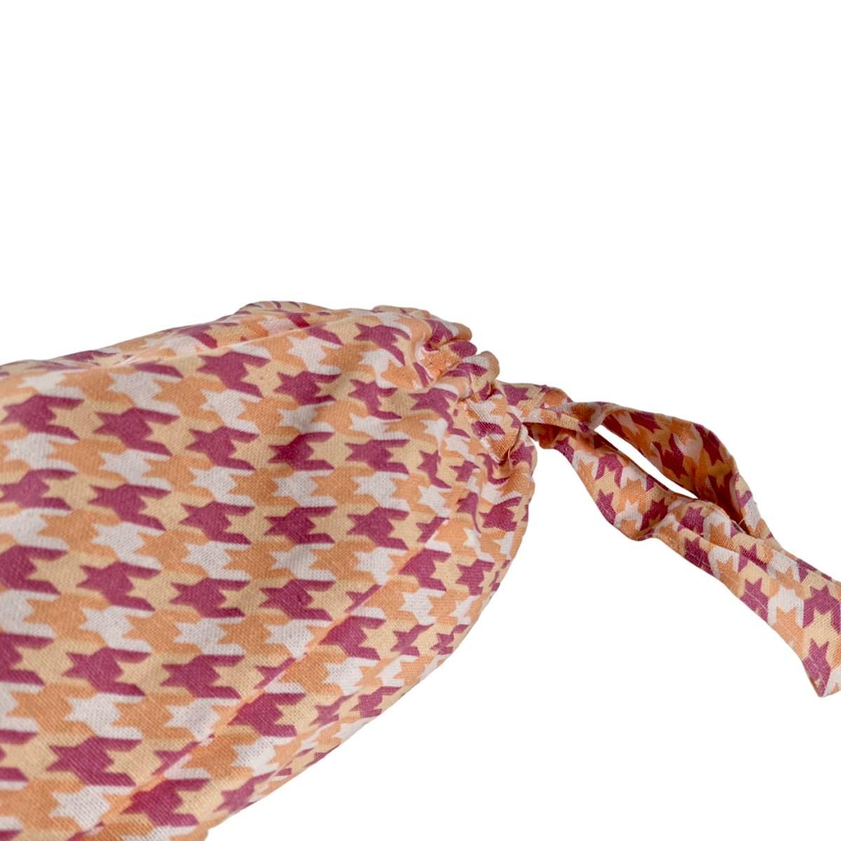 Portasacchetti fantasia rosa 21 x 42 cm