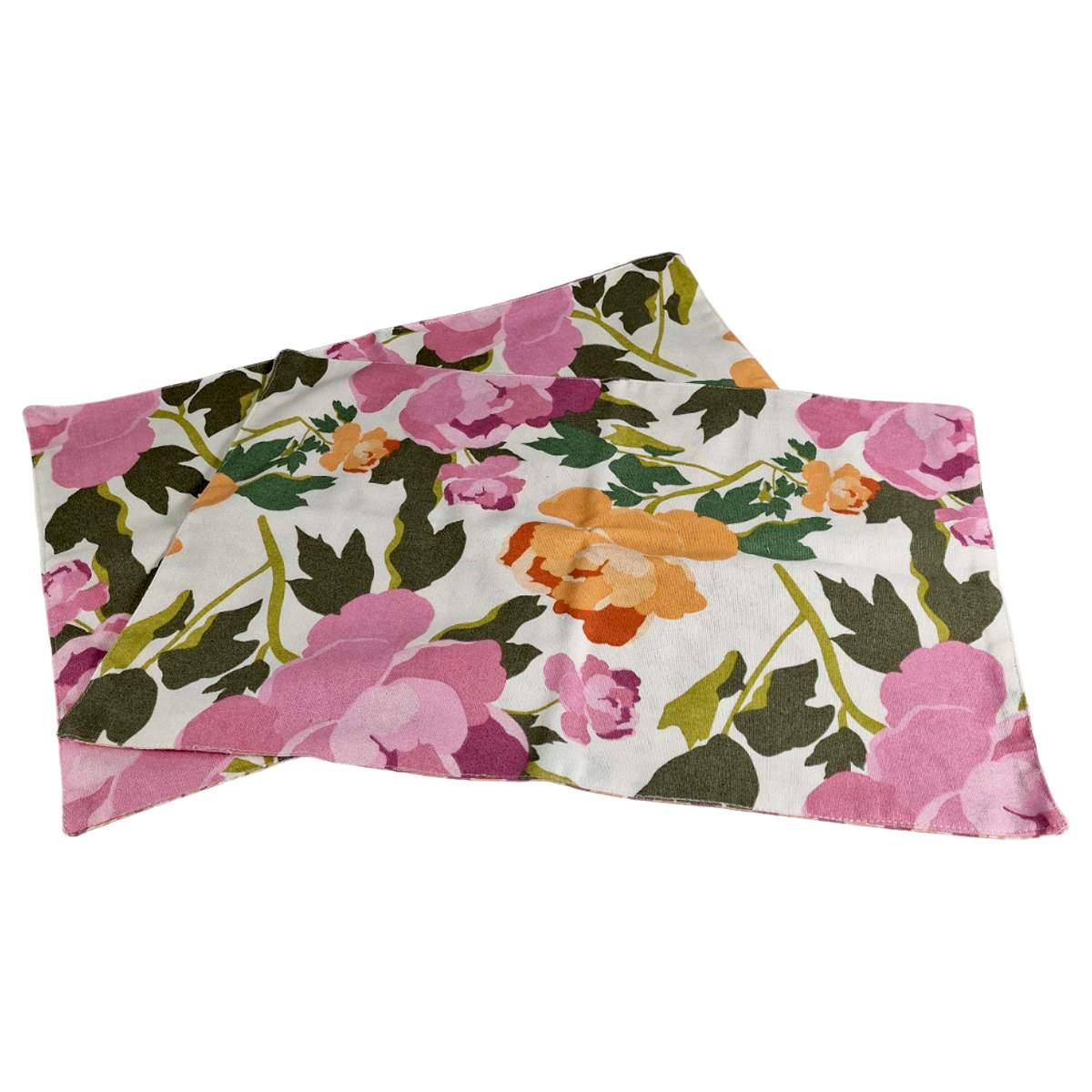 Tovaglietta americana cotone rose Set 2 pz