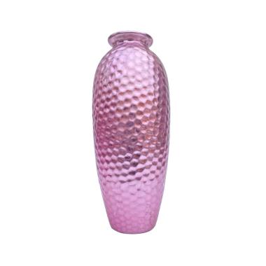 Vaso ceramica rosa alto