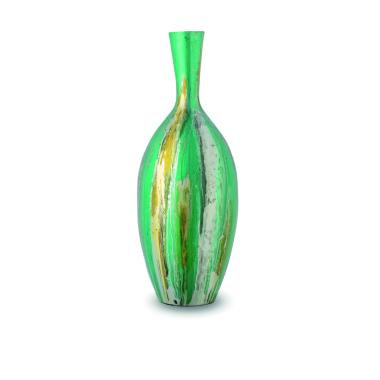 Vaso ceramica borneo verde