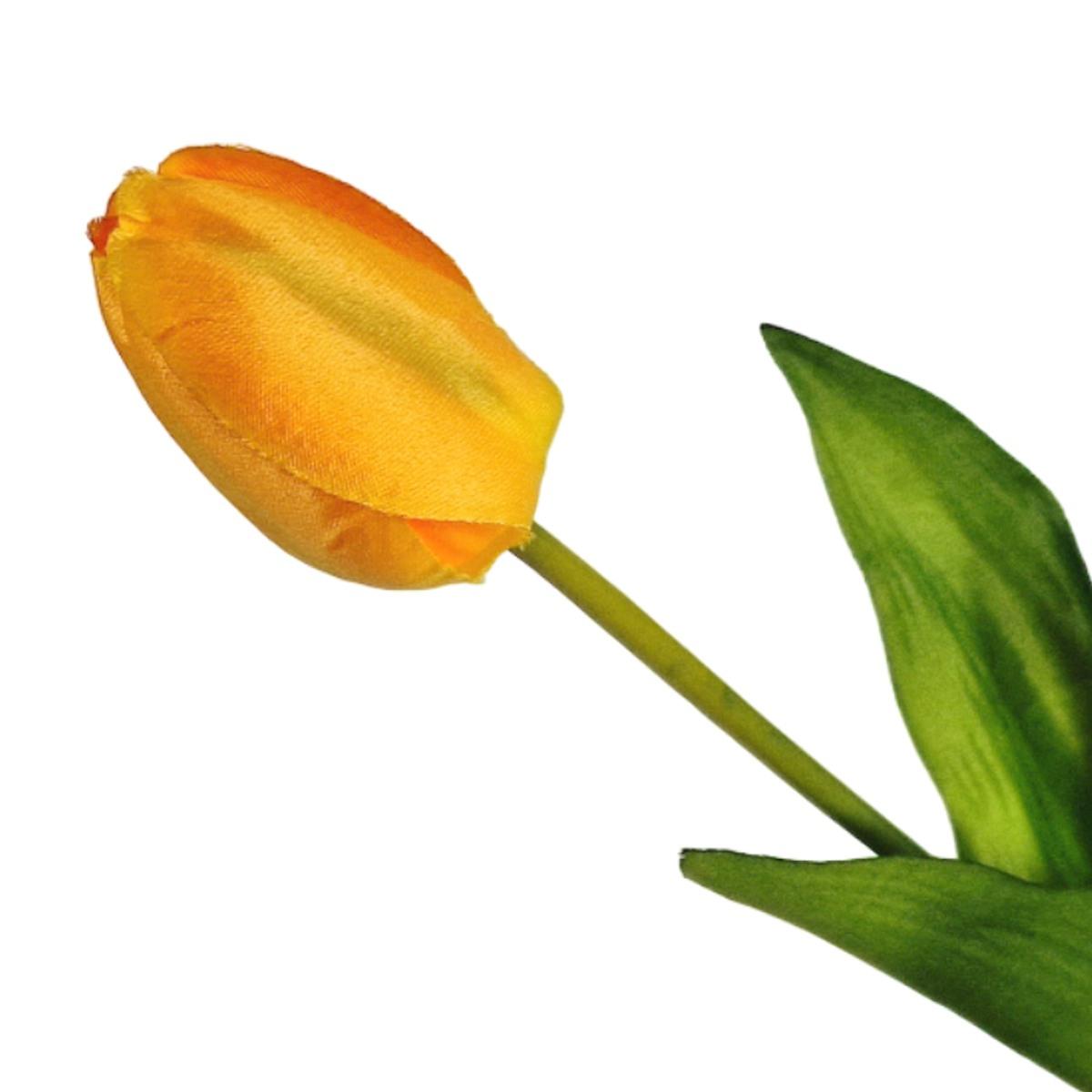 Fiore tulipano giallo 54 cm