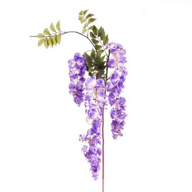 Fiore glicine viola x3 103 cm