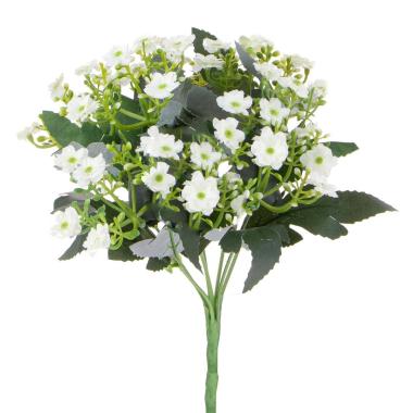 Fiore bouquet mini calancoe bianco 30 cm