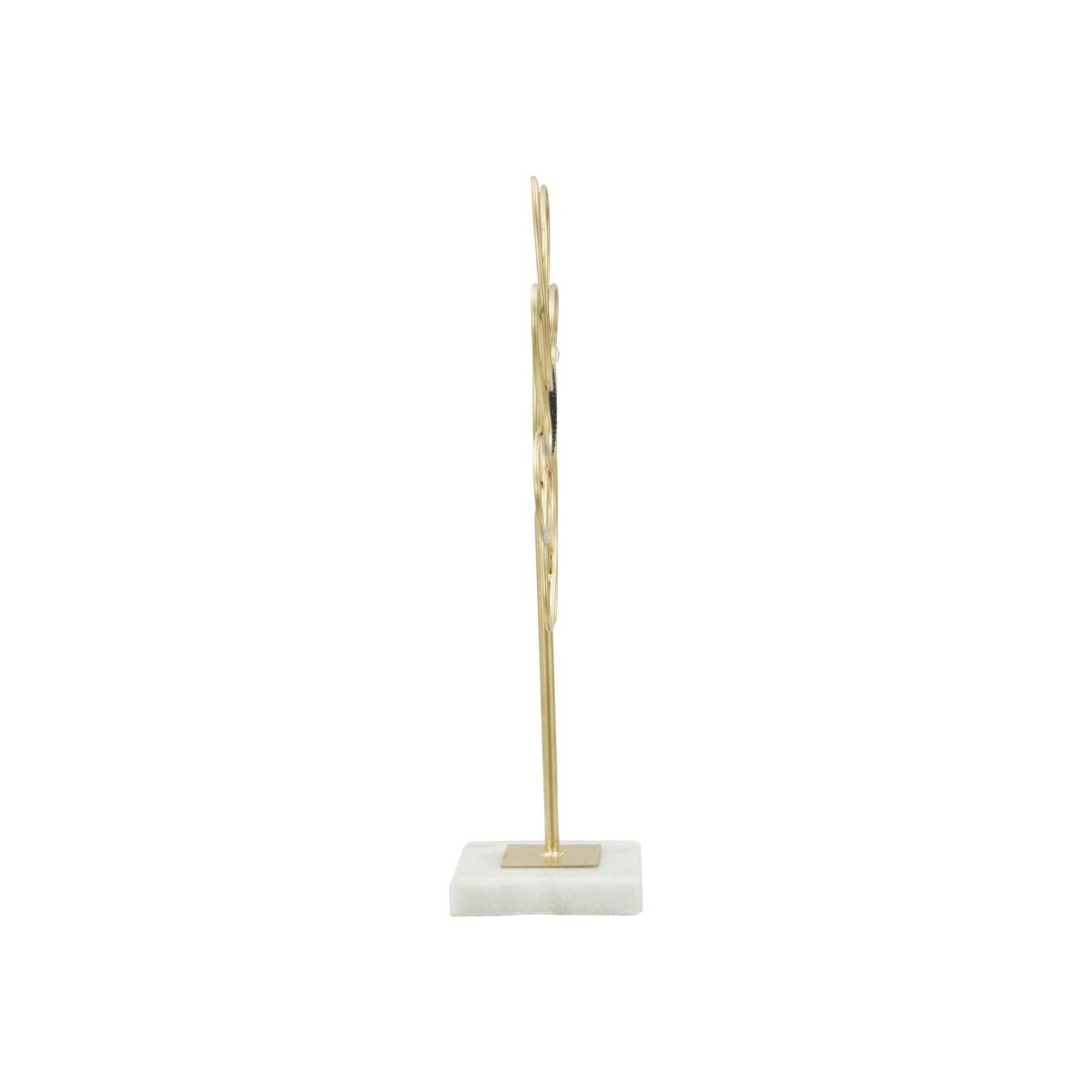 Decorazione glam daisy 24 x 10 x 37,5 cm