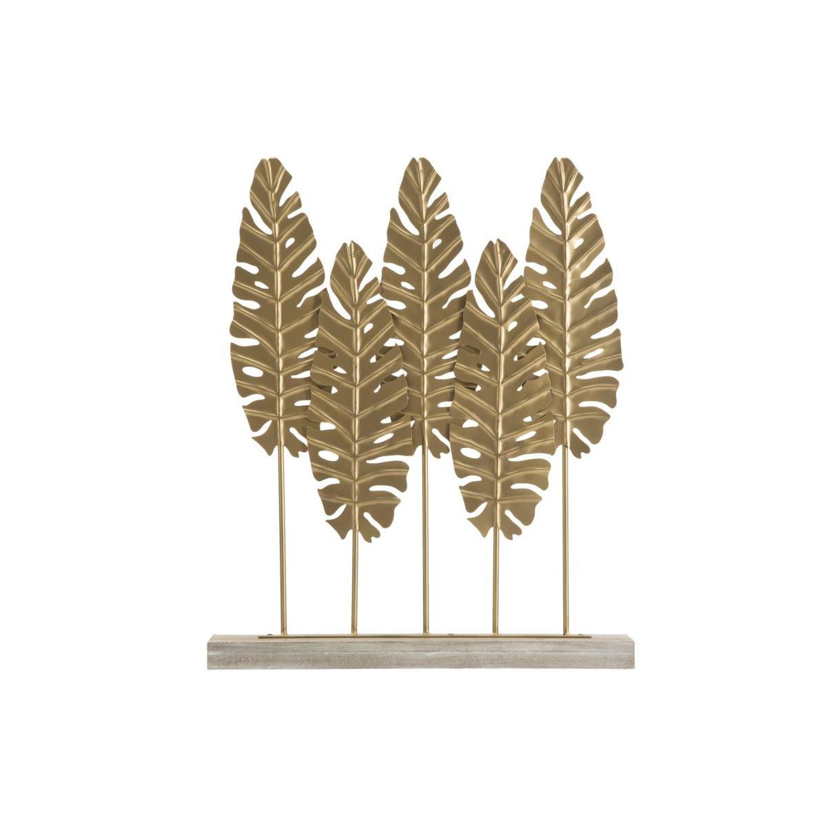 Scultura long leaf 47 x 10 x 57,5 cm