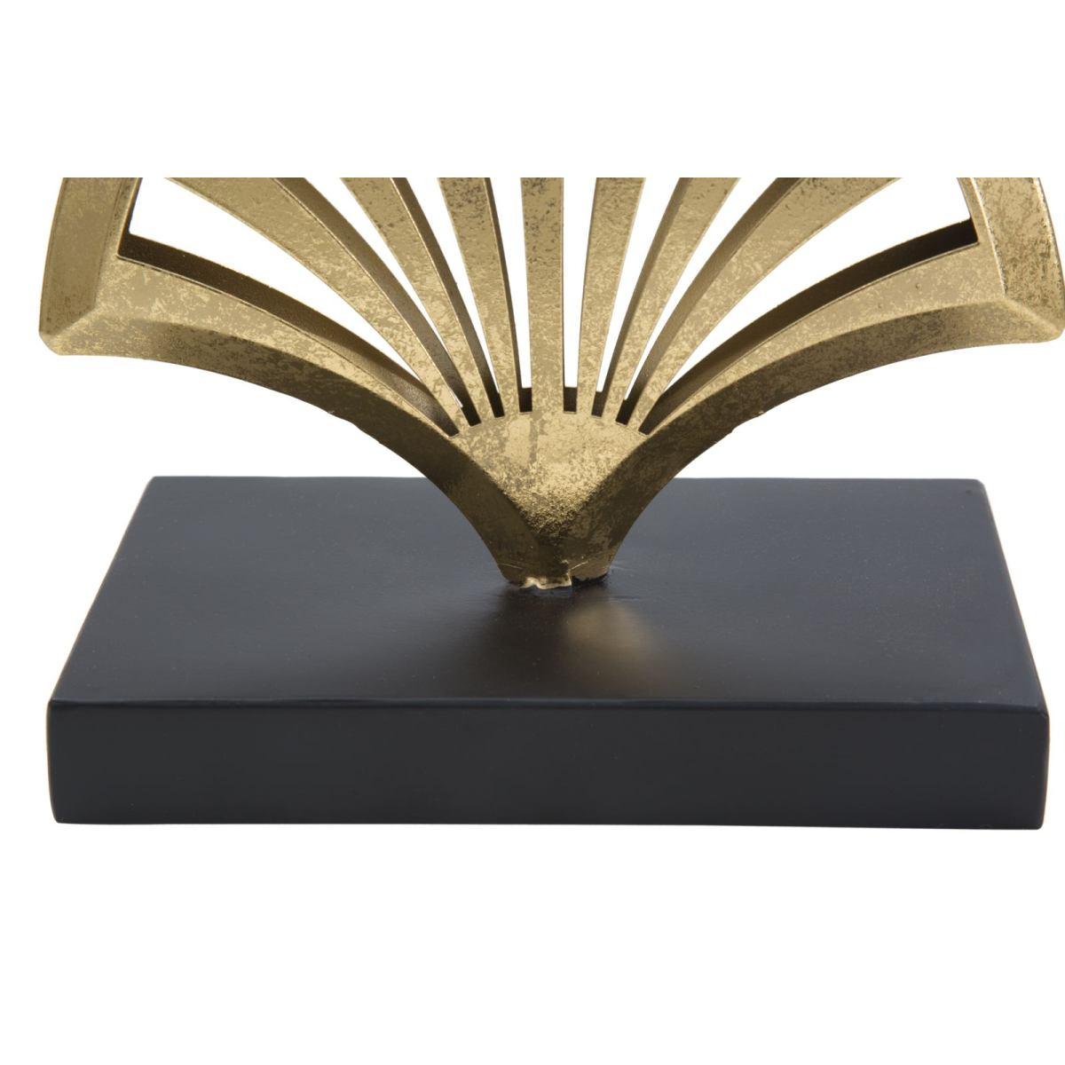 Scultura foglia triply 23,5 x 10 x 44 cm