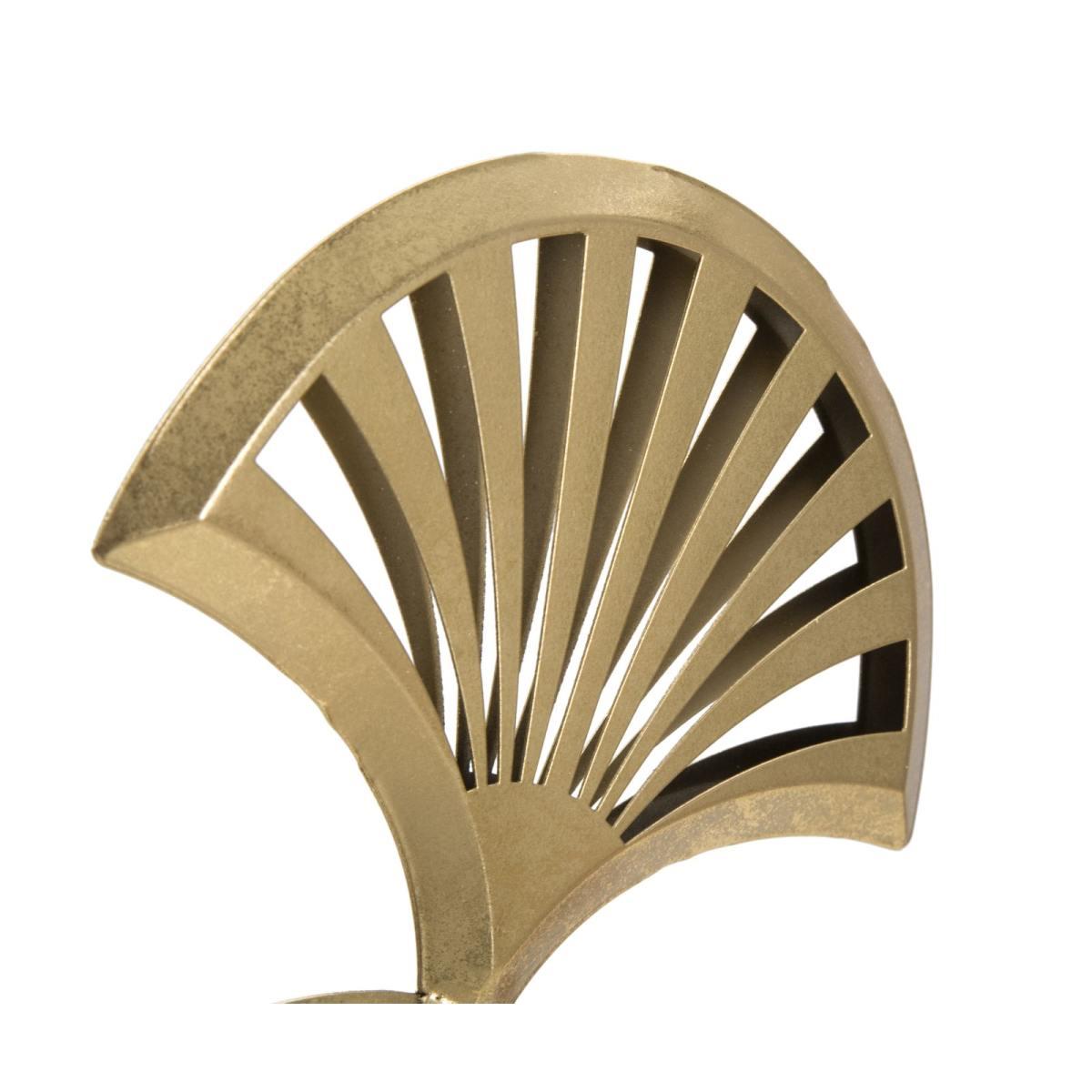 Scultura foglia triply 23,5 x 10 x 44 cm