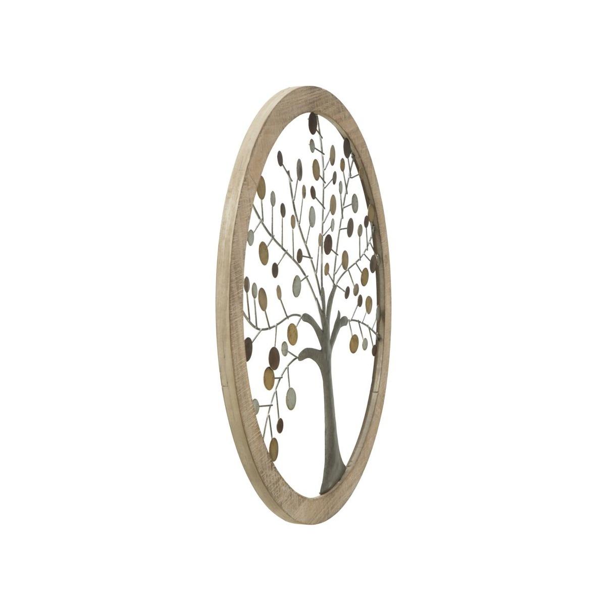 Quadro pannello da muro albero della vita mirror