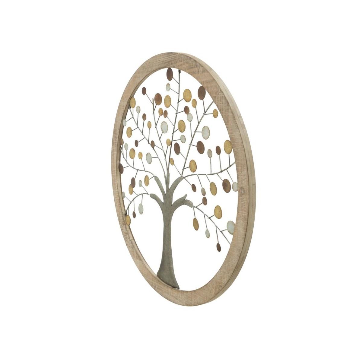 Quadro pannello da muro albero della vita mirror