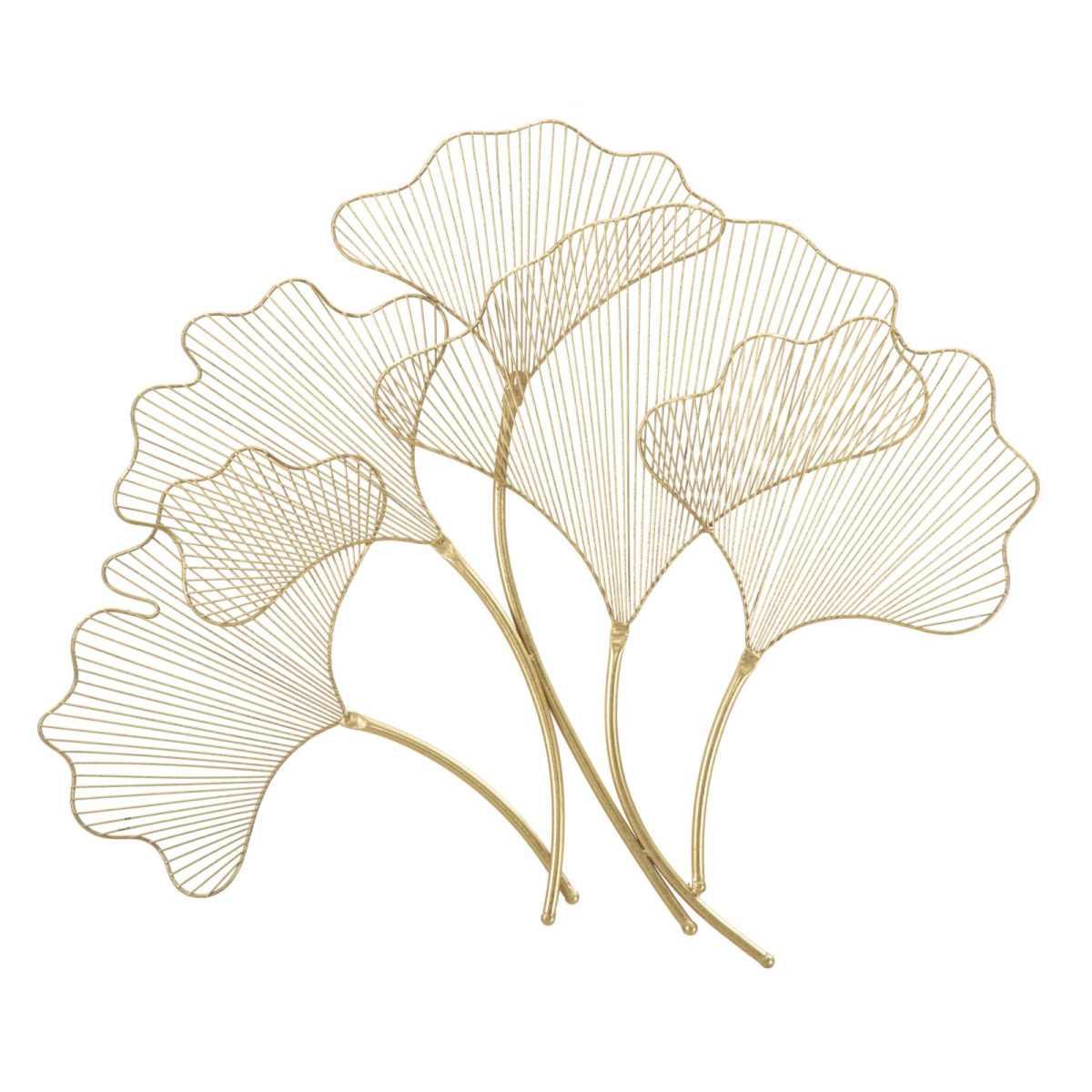 Quadro pannello in ferro glam leaf 79 x 5 x 68 cm