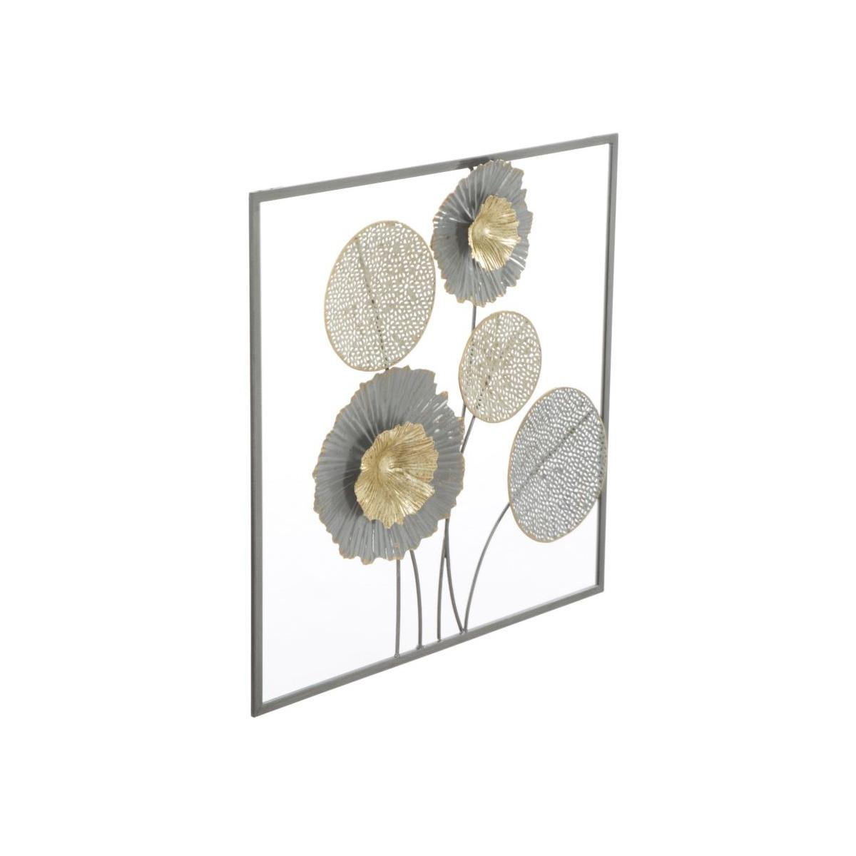 Quadro pannello in ferro sqity 50 x 3,8 x 50 cm
