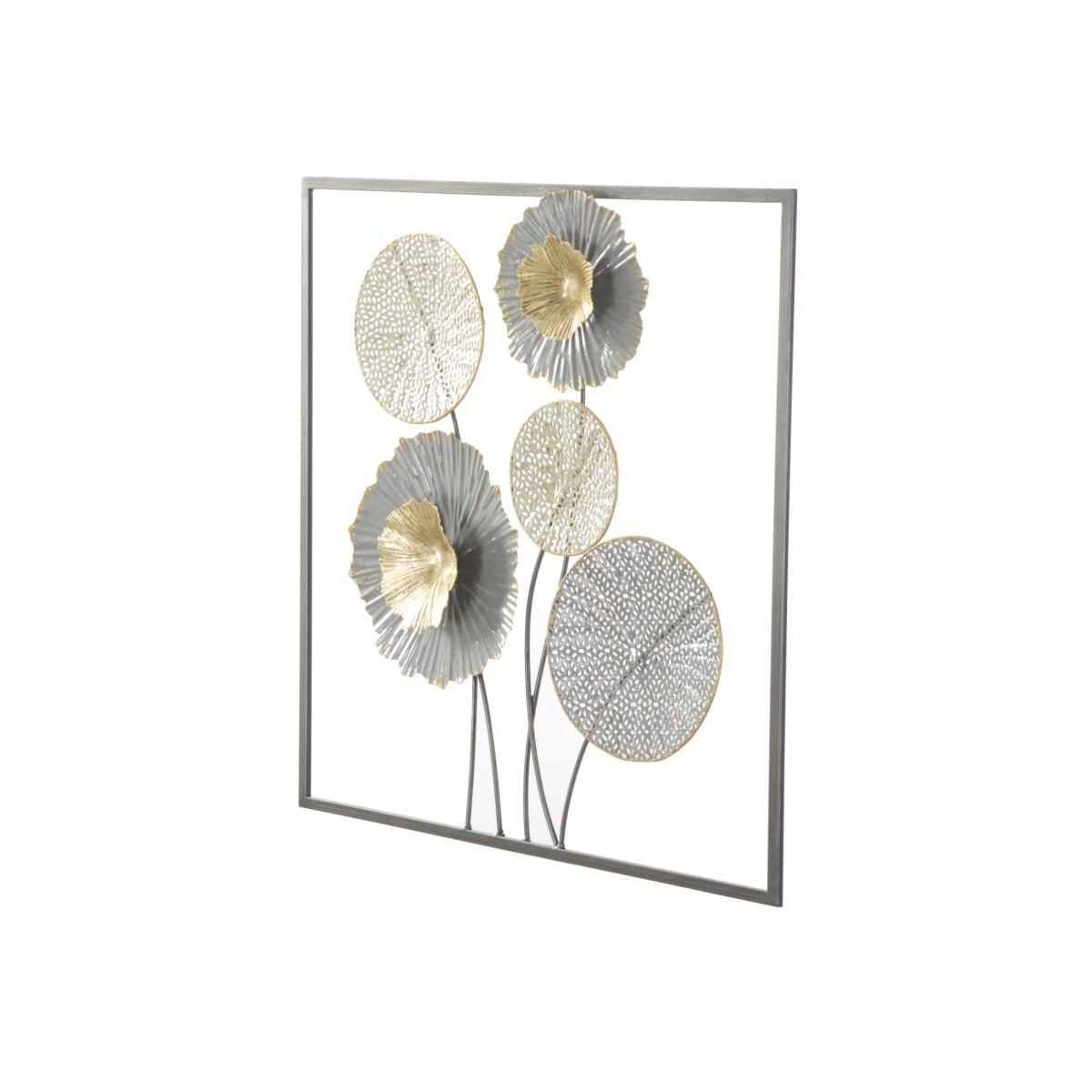 Quadro pannello in ferro sqity 50 x 3,8 x 50 cm