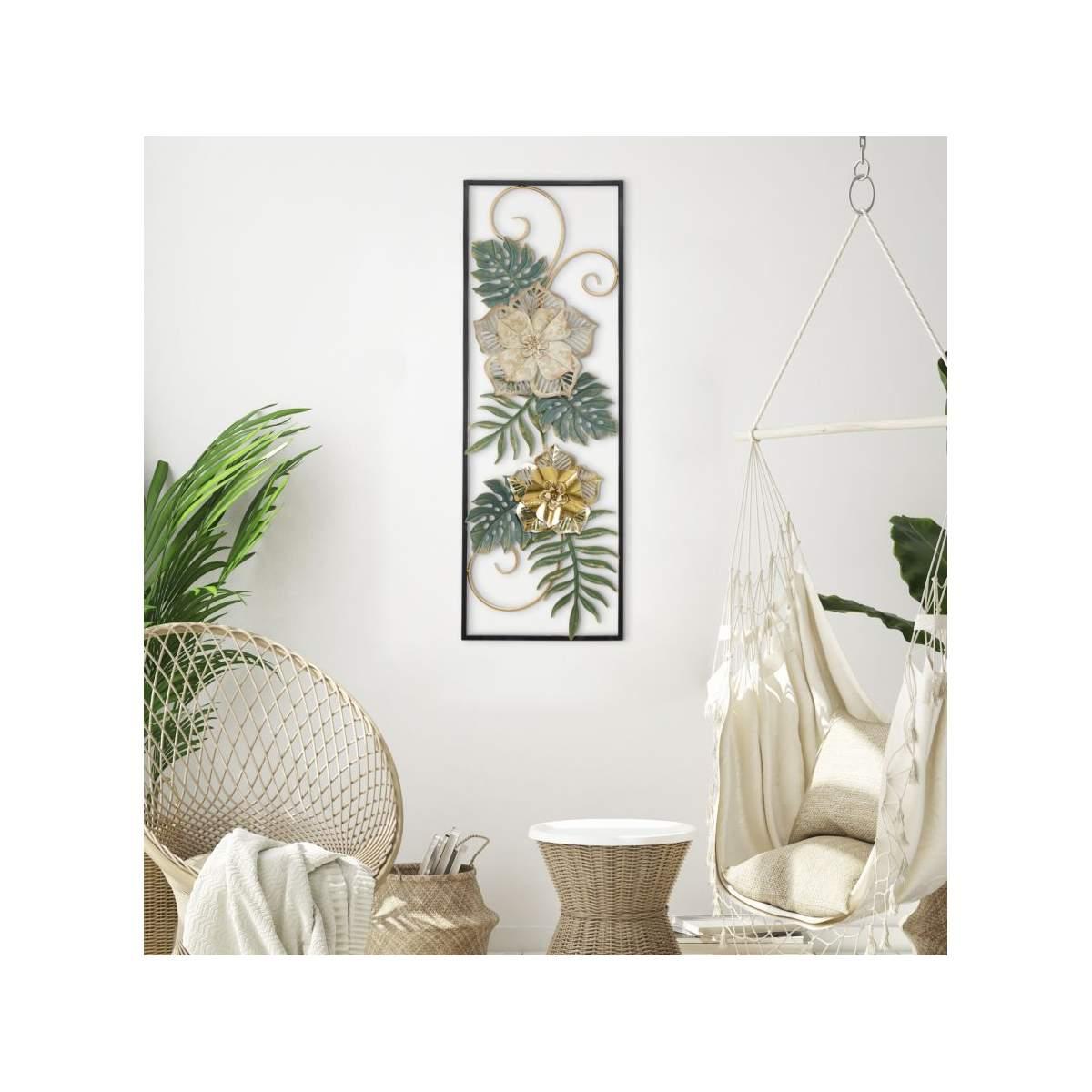 Quadro pannello in ferro campur mod 31 x 4 x 90 cm