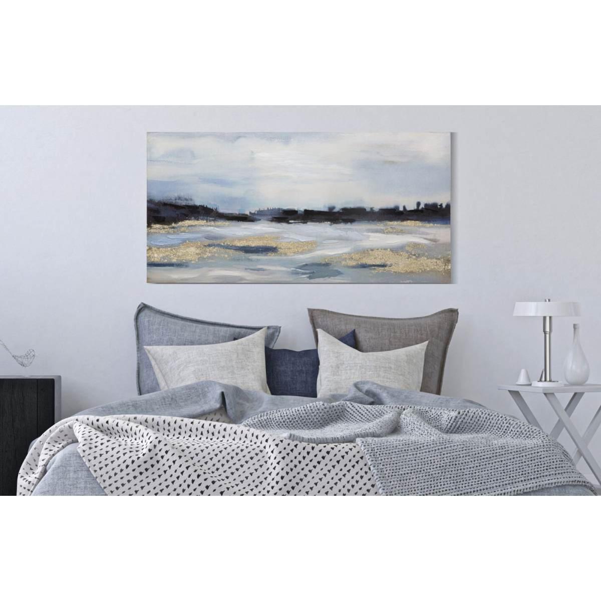 Quadro dipinto tela sky 120 x 2,8 x 60 cm