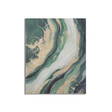 Quadro dipinto tela greenery 80 x 2,8 x 100 cm