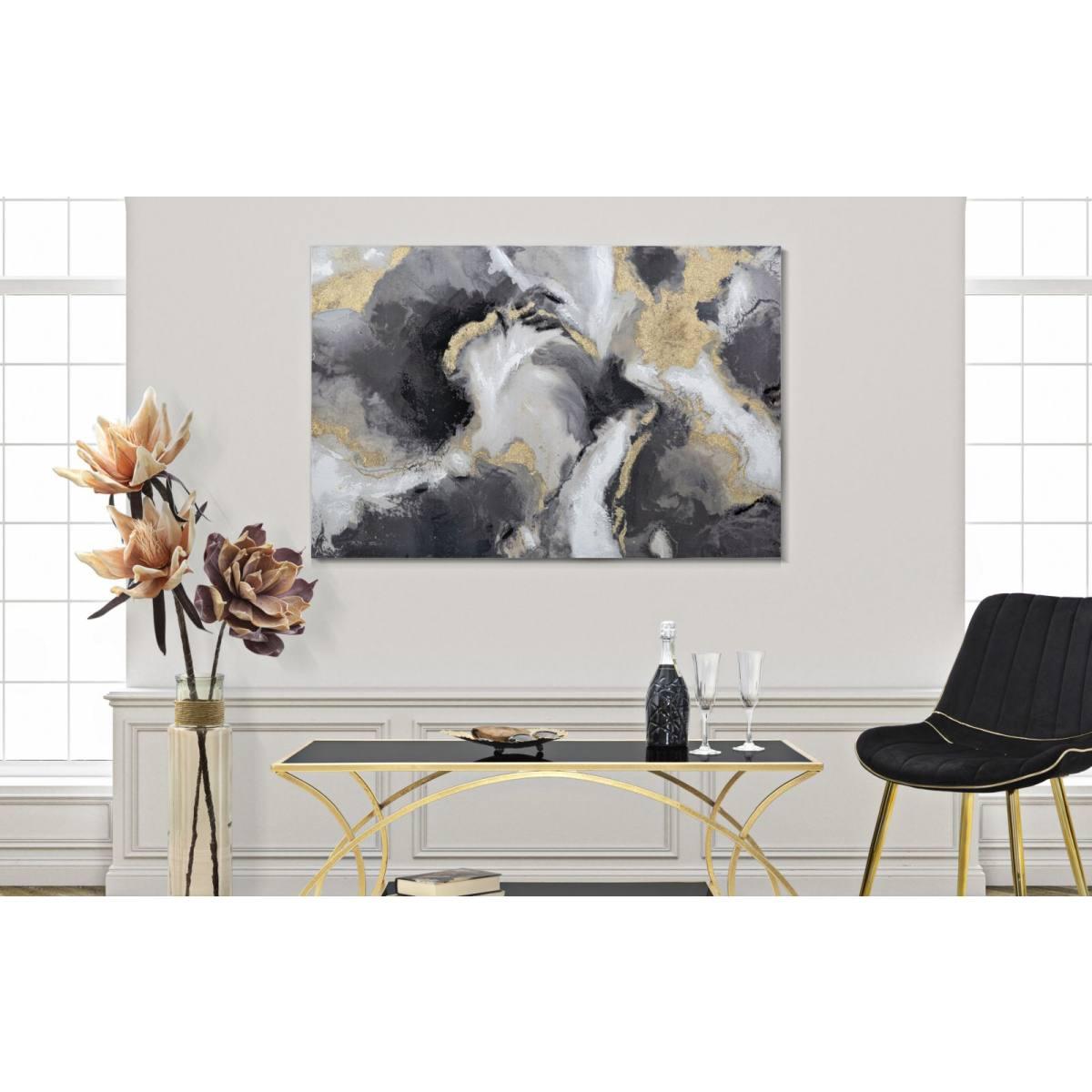 Quadro dipinto tela richy 120 x 3,8 x 80 cm