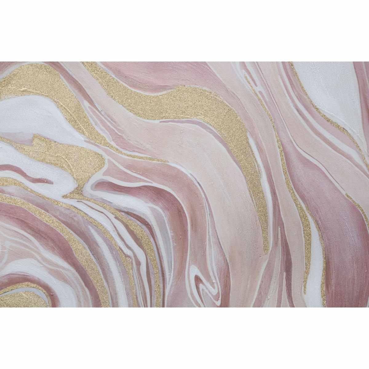 Quadro dipinto tela pinkly 80 x 2,8 x 80 cm